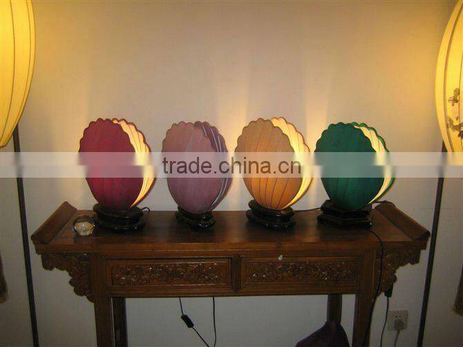 Chinese antique bedroom table light