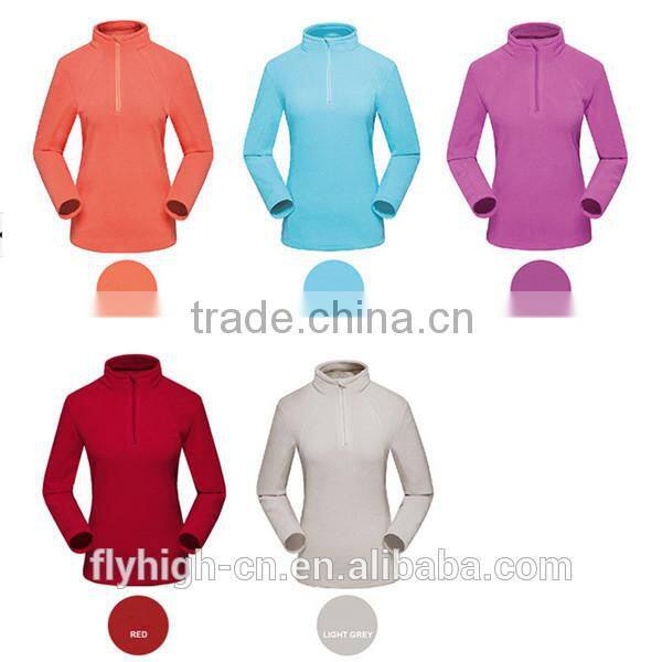 OEM Warm Polar Fleece Women Sport Jacket