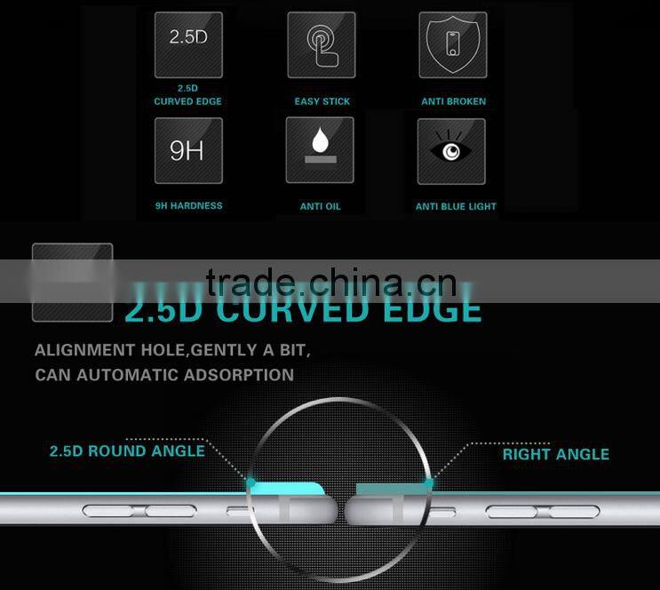 mobile phone Tempered Glass for iphone 6 / 6s 9H privacy full cover Screen Protector