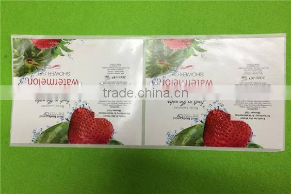 sticker manufacturer directly custom good quality plastic sticker