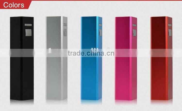 2200mAh square exquis cell phone external power bank