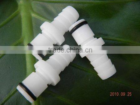 3/8" POM NBR plastic pipe hose tubing fitting