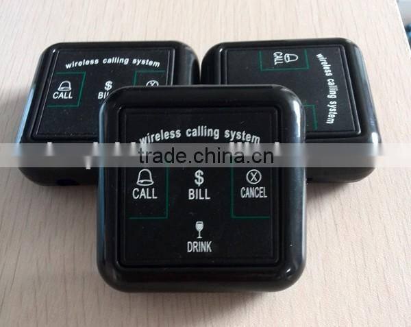 Wireless Table Buzzer System Koqi Factory Vibrating Display Receiver With Call For Service Waterproof Buzzer Bell