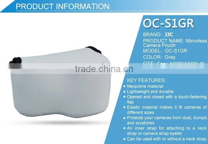 JJC Hot Selling Waterproof Mirrorless Camera Pouch Camera case Camera Bag