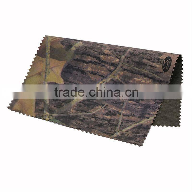 high-quality camouflage printed waterproof fishing pants fabric