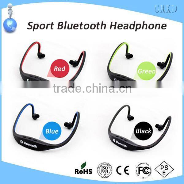Hottest wireless Mp3 sport bluetooth headphone for iPhone