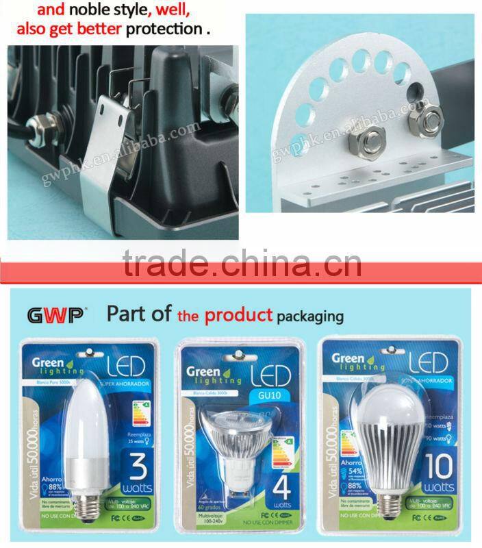 LED flood light with motion sensor