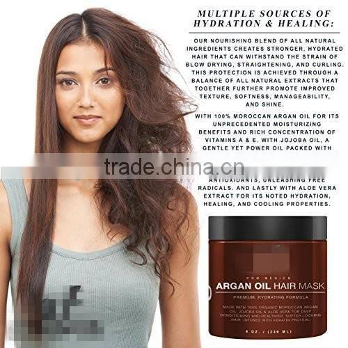 Intense Hydrating Organic Moroccan Argan Oil Hair Mask