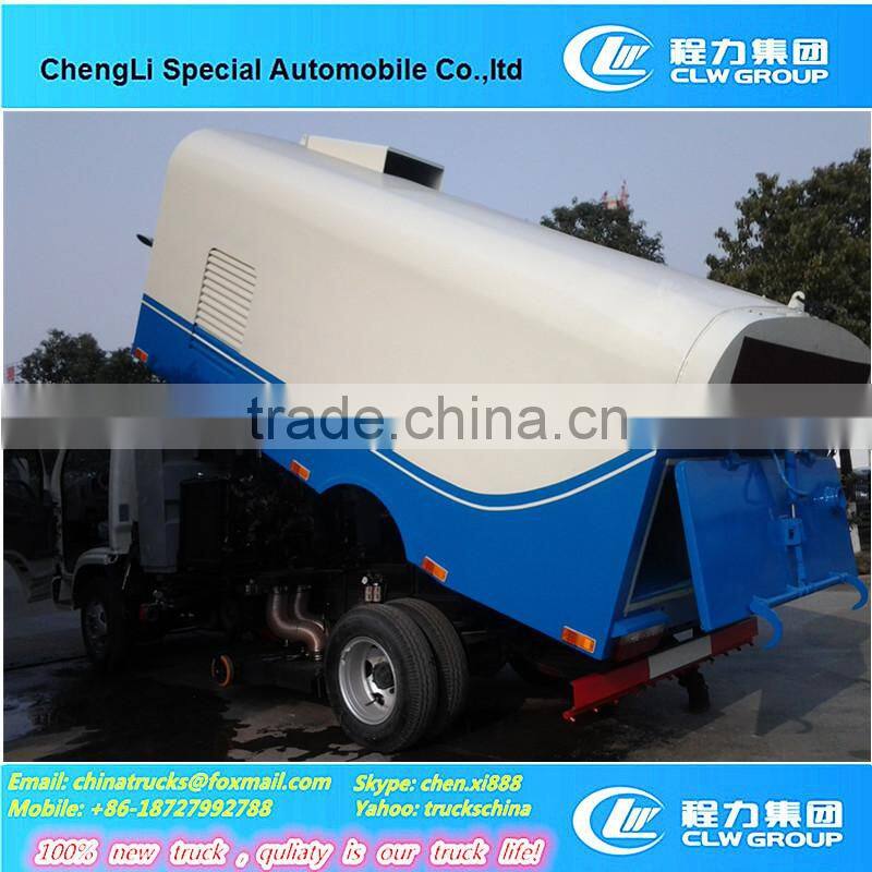 Famous dongfeng price of road sweeper truck