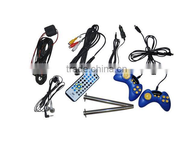 Promotion 9" Support Wireless Headphone Car Headrest DVD Player