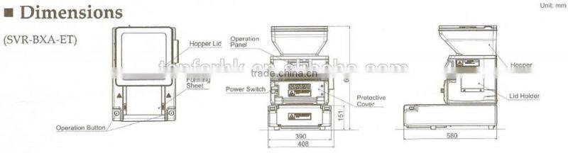 New Suzumo SVR-BXA Sushi Roll Making machine