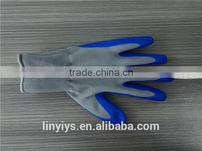 General Quality Nylon Liner Coated Latex Safety Work Gloves Worker Gloves