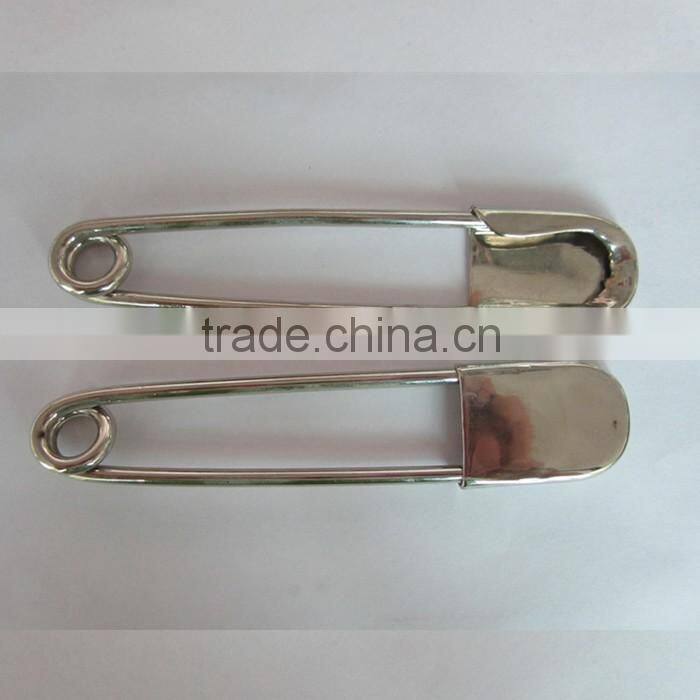 127mm 5 Inch Metal Laundry Silver Black Safety Pins Bulk