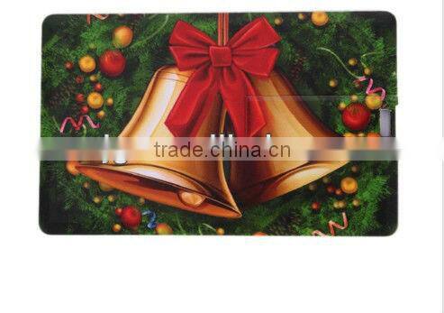 Credit Card USB Flash Drive for Christmas Gift