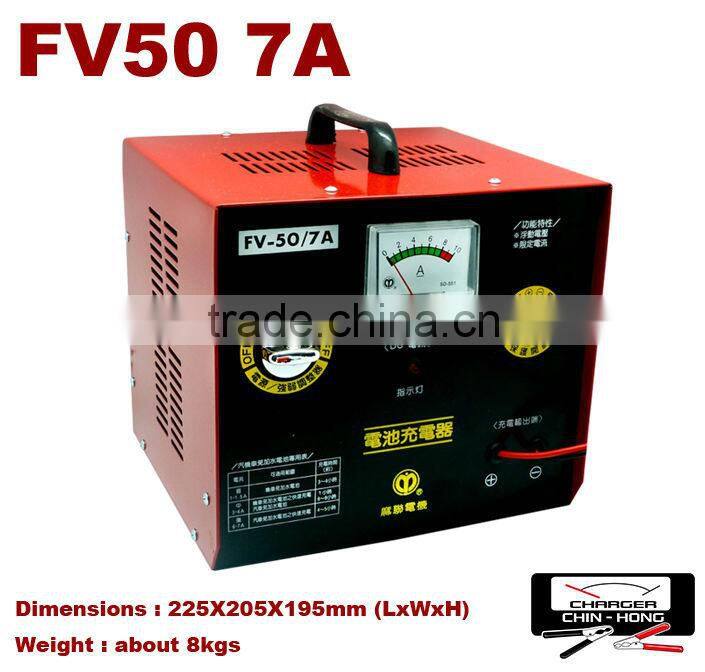 For Motorcycle Truck Car Factory High Speed Auto Electric Car Battery Charger Fv50V 7A