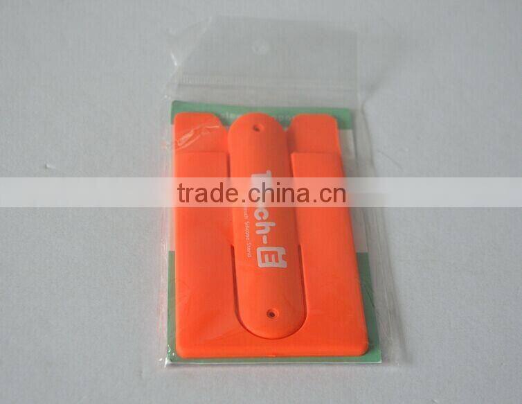 Stand Wallet Case,Silicone Smart Card Wallet 3m Sticky