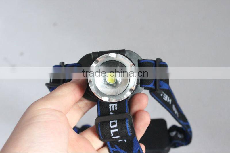 high power rechargeable zoom led headlamp headlight