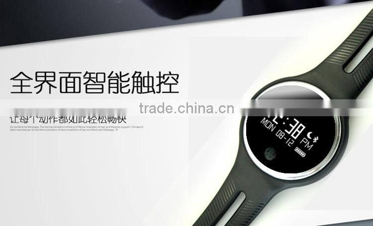 Hot selling E07 smart sport wristband healthy tracker sleeping pedometer bracelet with app