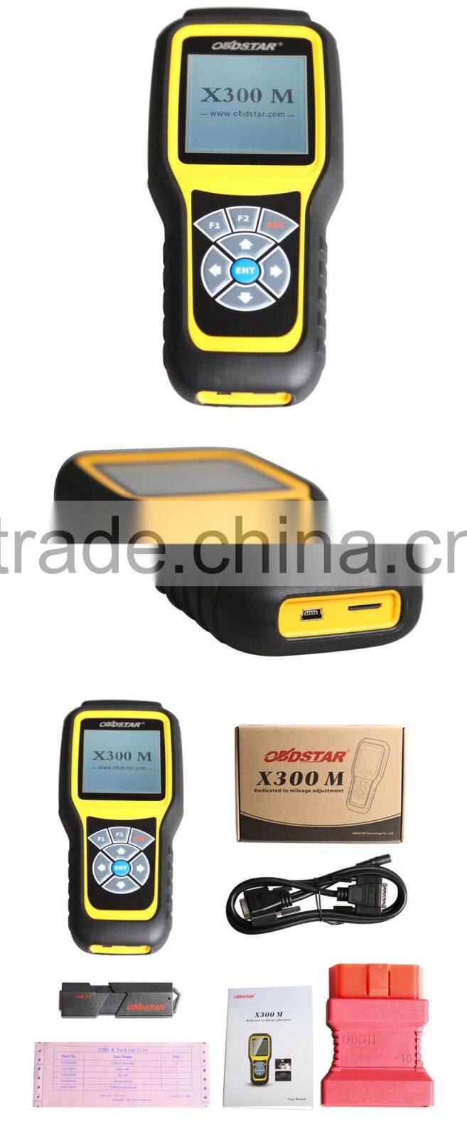 OBDSTAR X300M OBDII Odometer Correction X300 M Mileage Adjust Diagnose Tool (All Cars Can Be Adjusted Via Obd) Update By TF Card