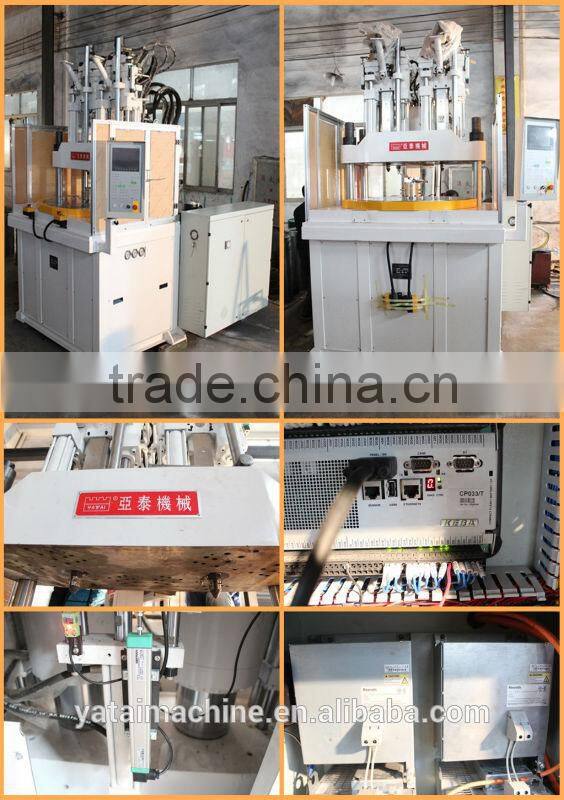 Double colors plastic injection molding machine