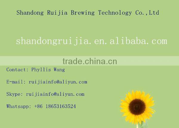 OEM supplier welding homebrew beer equipment 50L-5000L