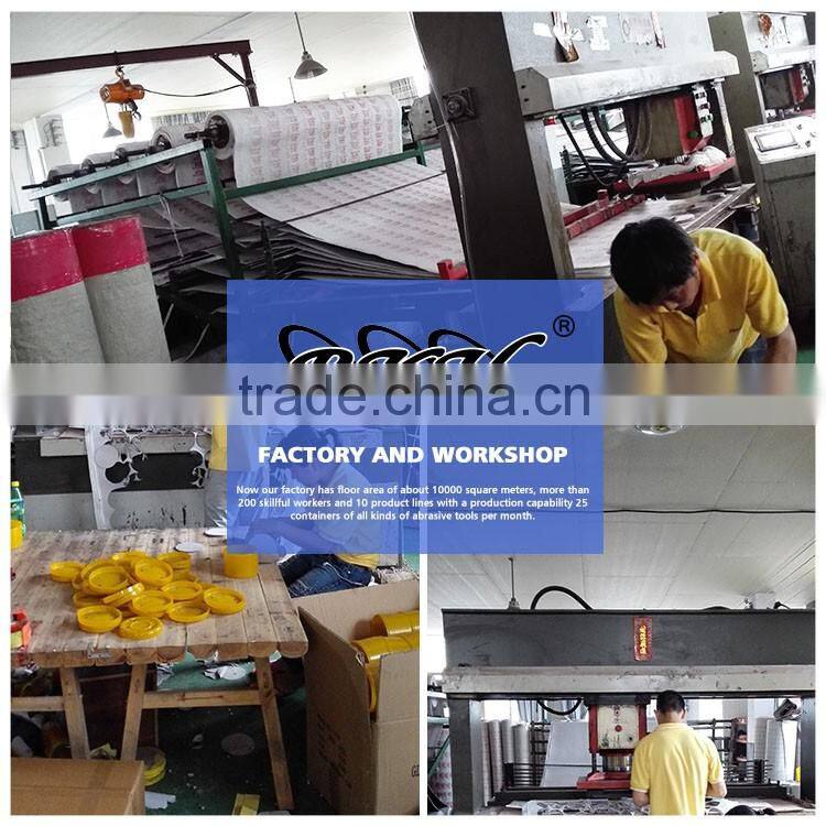 7" hook and loop sandpaper disc 180mm