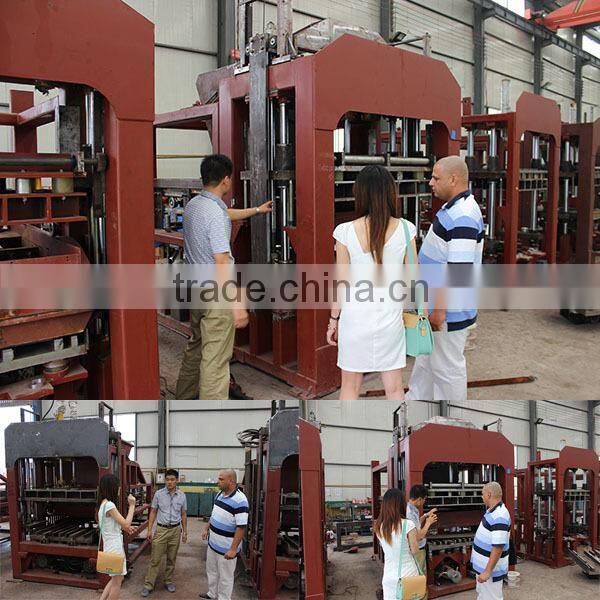 QT4-15 high production hollow core slab machine