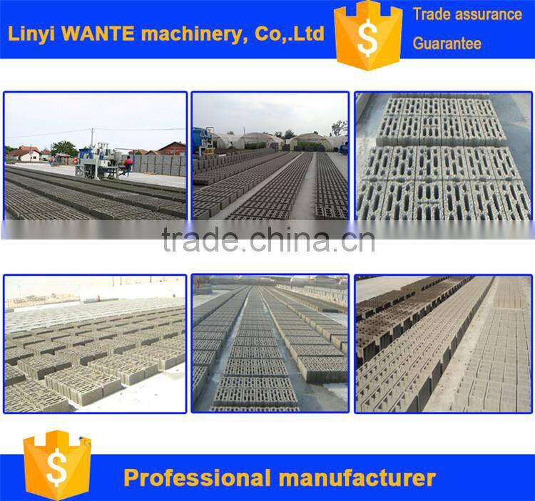 Big discount WT12-15 WT10-15 wante brand brick forming layer machine from Shandong