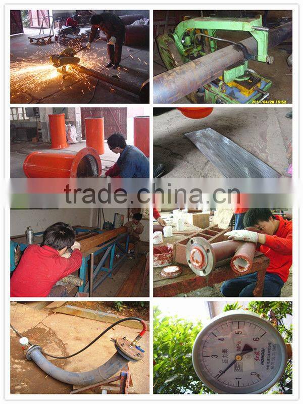 Coal fired power station alumina ceramic wear liner resistant pipe tube