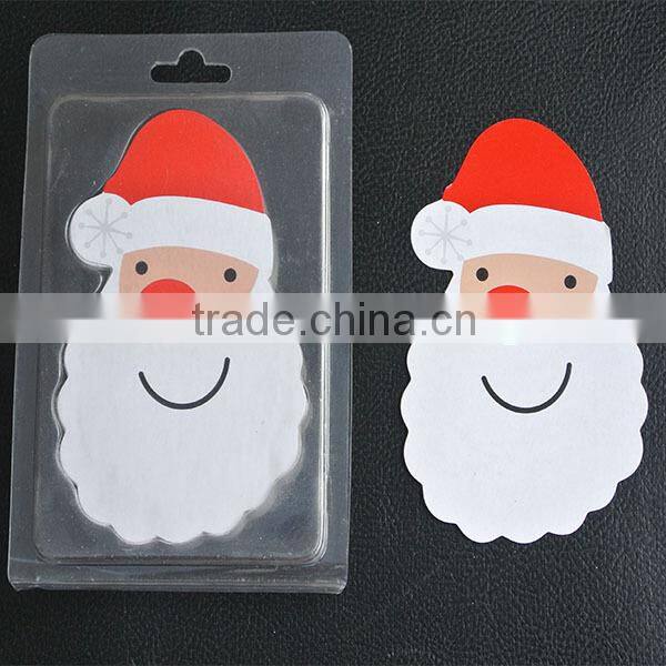 paper plastic heart shaped cards with custom logo