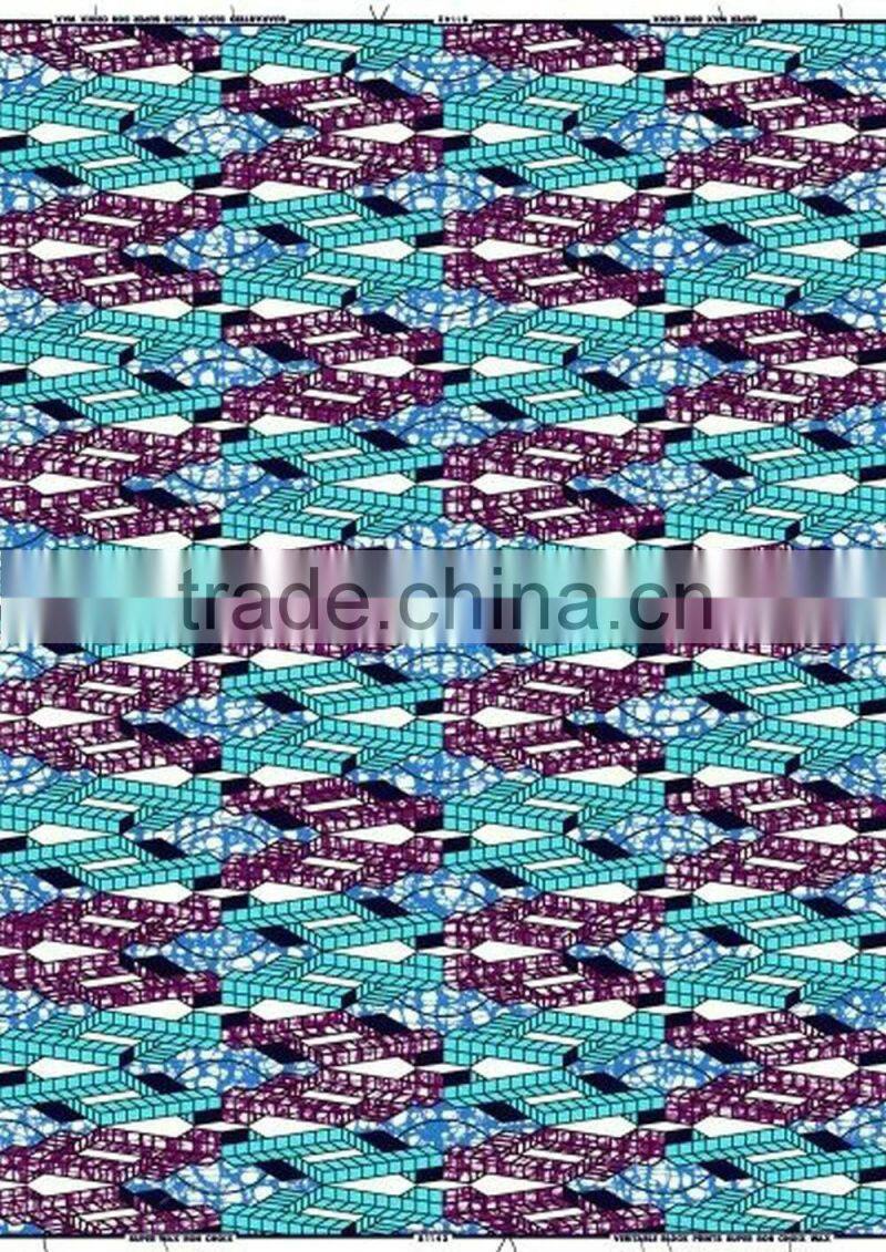 High wax fabrics custom print cotton fabric wholesale cotton spandex woven fabric