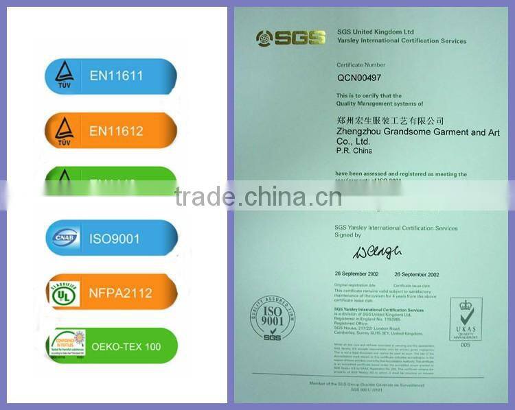 Blue Flame/Fire Retardant Jacket