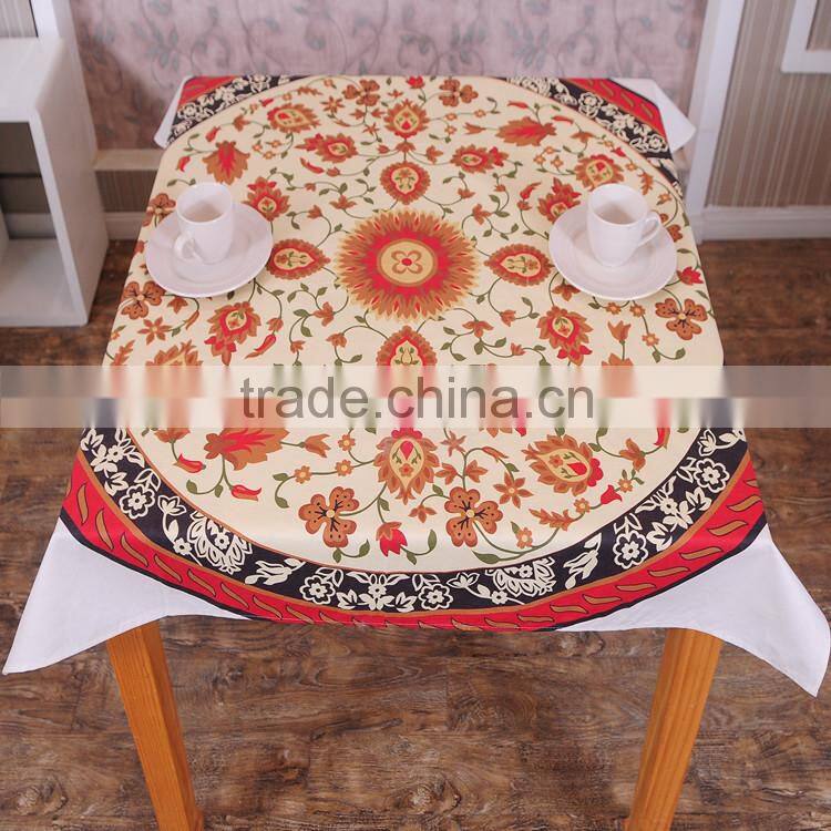 round table overlay/round table cloths cotton/round tablecloth 120