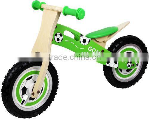 Hot design ride on children wooden balance bike with CE approval