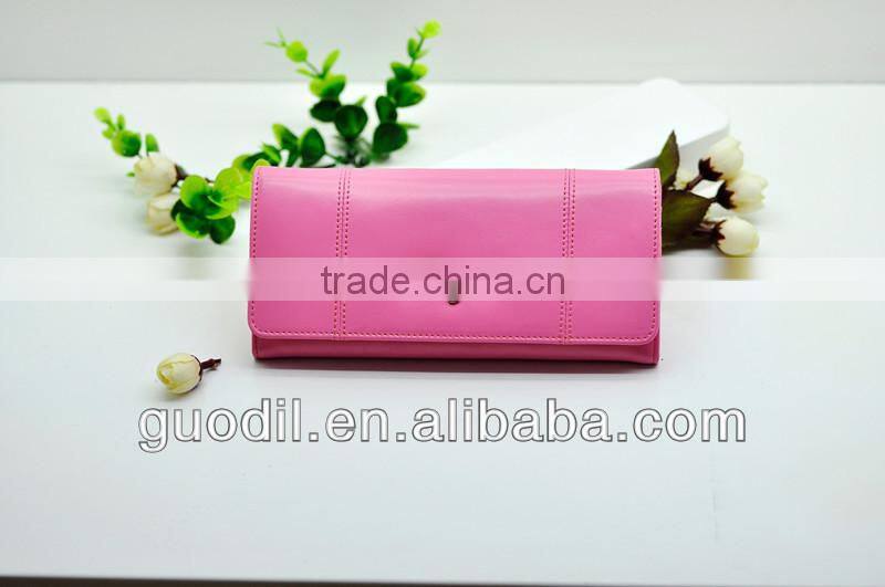 2014 new designer genuine leather wallet wholesale in china