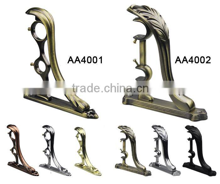 Metal dual curtain rod wholesale