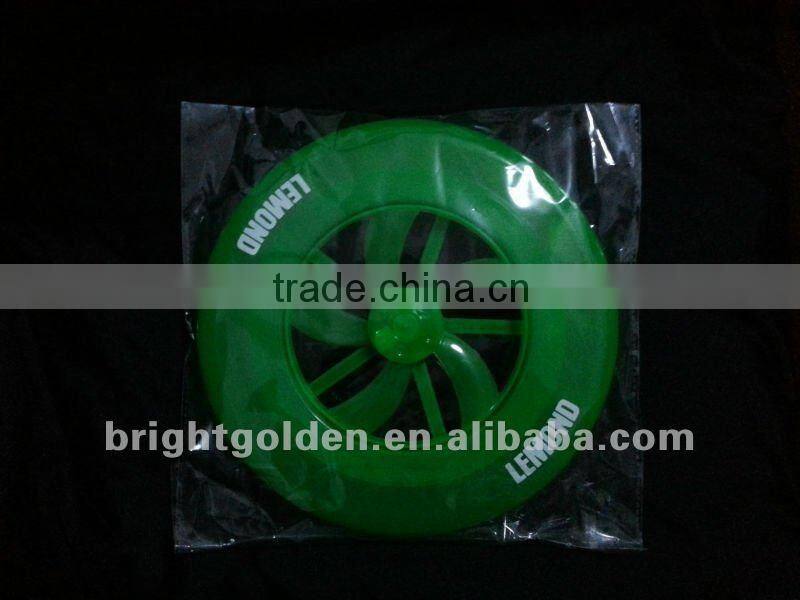 Led glow frisbee
