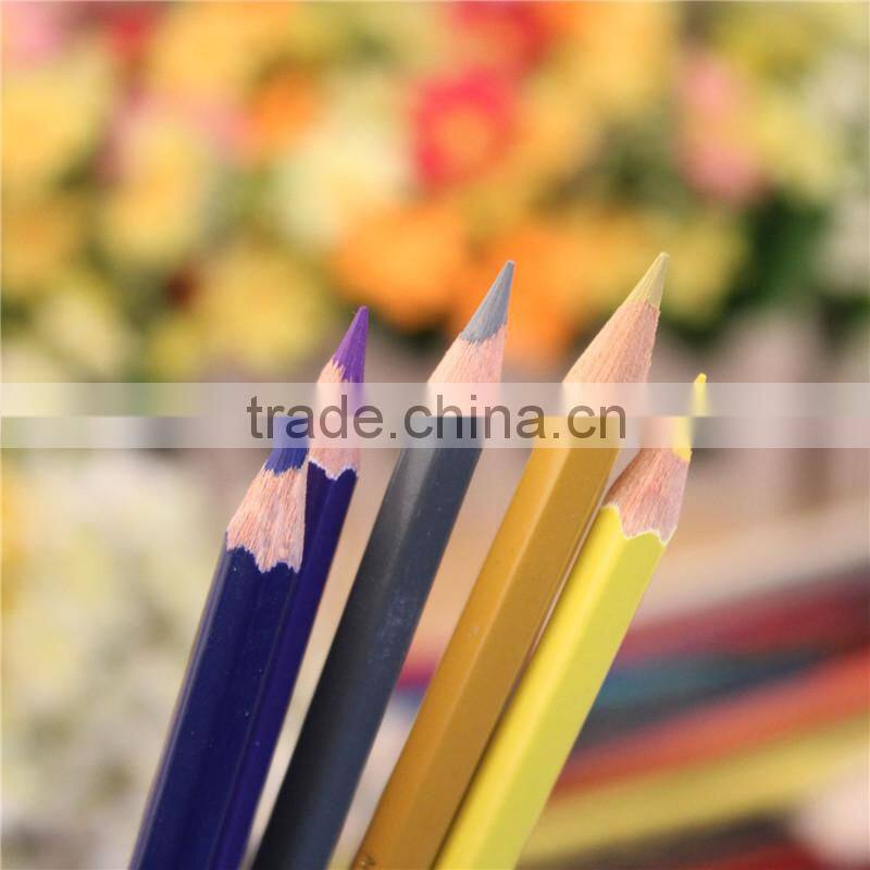 Water soluble pencil Using lead-free poison 48 different colors pencil High quality color core