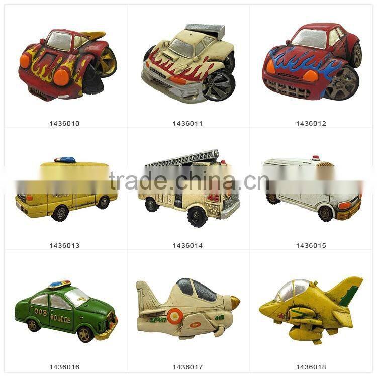 Decorative Refrigerator Magnets Hot Rod Miniature Car Models