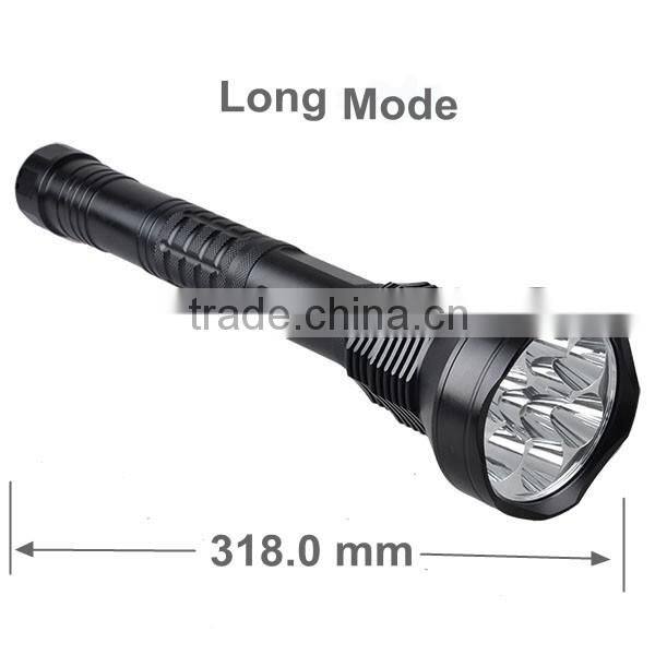 11000 Lumen High Power Rechargeable Torch 9 LED Torch Rechargeable