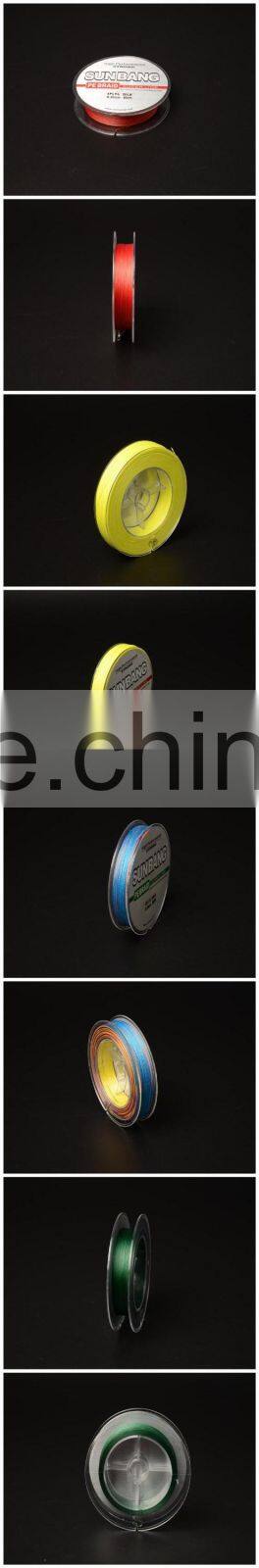 OEM available 50lb pe fishing line lower diameter 500 1000 2000M in plastic spools braided