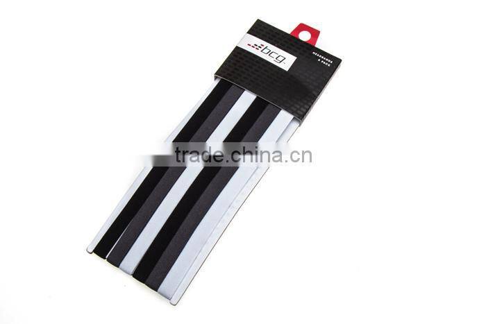 Polyester Woven Logo Yarn Sports Elastic Girls Hair Band