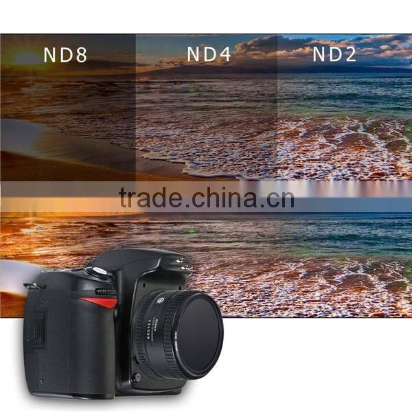 Camera Accessories ND2+ND4+ND8 Neutral Density Filter Kit For Canon 350D 500D For Nikon D5200