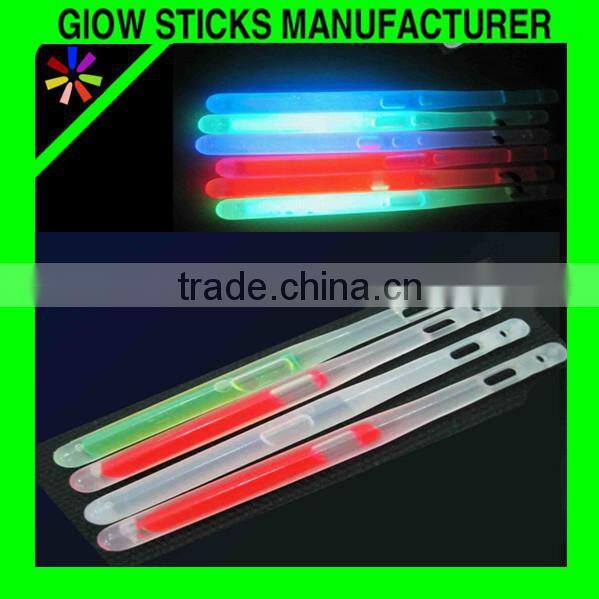 2016 Hot sale 6*80mm glow stick lollipop sticks, glow lollipop stick, glow candy stick