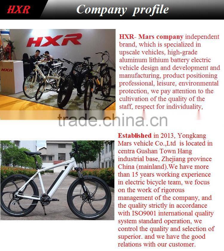 2016 new design long rangge mid motor city lady electric bike
