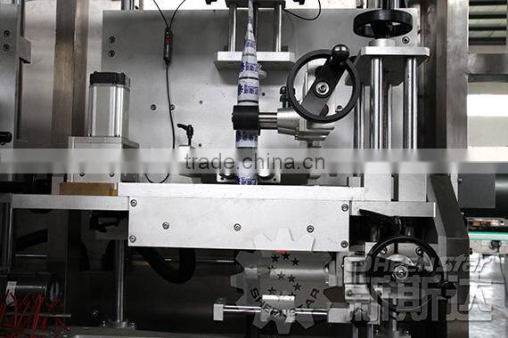 Wonderful Automatic PET Bottle / Bucket / Barrel Shrink Sleeve Labeling Machinery