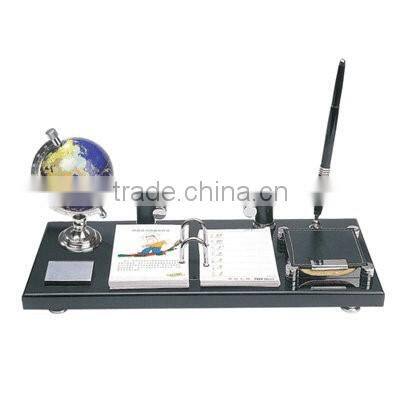 Wholesale Wood Board With Pen Holder And Card Holder For Business Office Sets