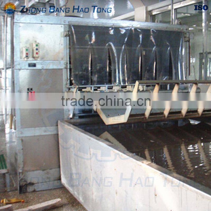 100 type Pig Hair Removal Machine with supporting Scalding Tank for pig slaughterhouse
