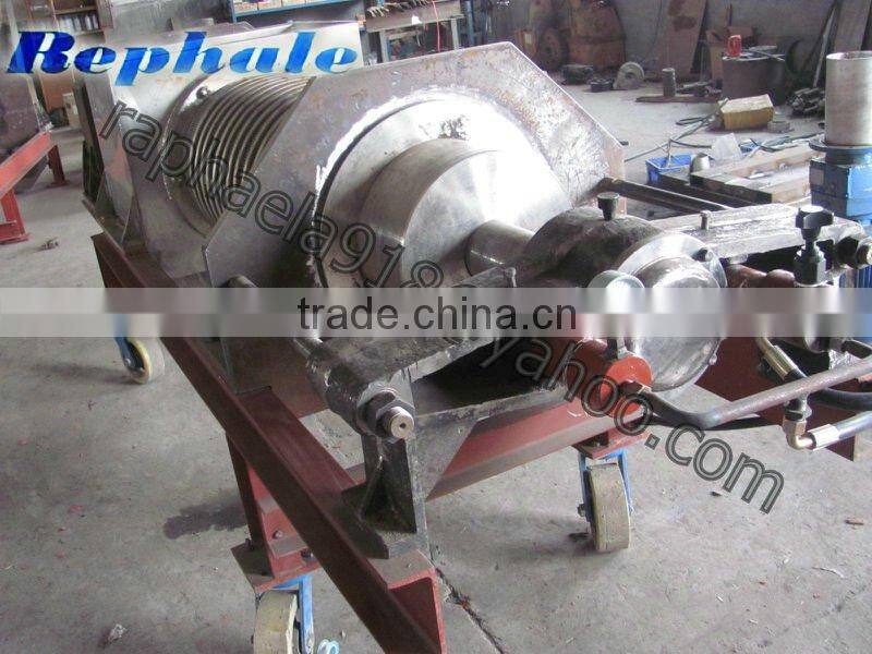 double screw fresh spinach extractor