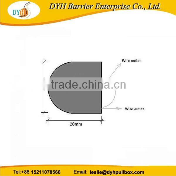 Small retractable anti-theft pull box for ring, Plastic Anti-shoplifting Recoilers for ring